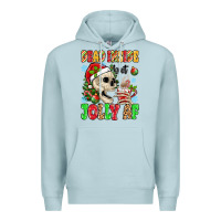 Blue Mist dead inside but jolly af Premium Hoodie - MaliasSmallBusiness