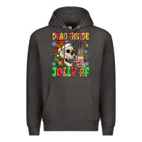 Smoke dead inside but jolly af Premium Hoodie - MaliasSmallBusiness