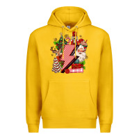 Lemon christmas season lightning bolt Premium Hoodie - MaliasSmallBusiness