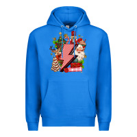 True Royal christmas season lightning bolt Premium Hoodie - MaliasSmallBusiness