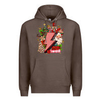 Coffee christmas season lightning bolt Premium Hoodie - MaliasSmallBusiness