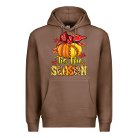 Chestnut tis the season fall softball Premium Hoodie - MaliasSmallBusiness