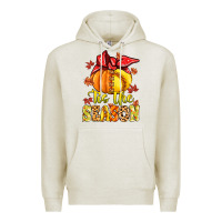 Oatmeal Heather tis the season fall softball Premium Hoodie - MaliasSmallBusiness