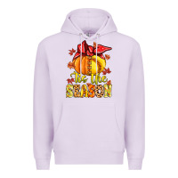 Lilac tis the season fall softball Premium Hoodie - MaliasSmallBusiness