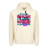 Sandshell it was rough week but i didn't need bail money so Premium Hoodie - MaliasSmallBusiness