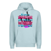 Blue Mist it was rough week but i didn't need bail money so Premium Hoodie - MaliasSmallBusiness