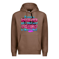 Chestnut it was rough week but i didn't need bail money so Premium Hoodie - MaliasSmallBusiness