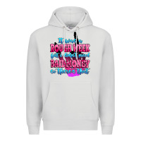 Dove Grey it was rough week but i didn't need bail money so Premium Hoodie - MaliasSmallBusiness