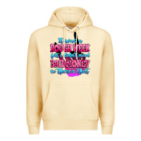 Pina Colada it was rough week but i didn't need bail money so Premium Hoodie - MaliasSmallBusiness