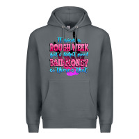 Rock it was rough week but i didn't need bail money so Premium Hoodie - MaliasSmallBusiness
