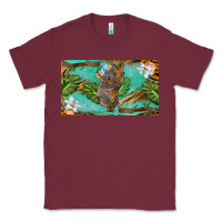Burgundy koala cup Classic Tee - BarkalooDesign