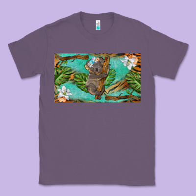 Koala Cup Classic Tee Designed By Barkaloodesign