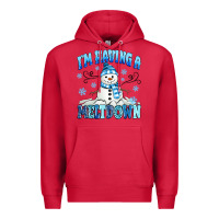 Cardinal i'm having a meltdown Premium Hoodie - MaliasSmallBusiness