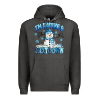 Charcoal Heather i'm having a meltdown Premium Hoodie - MaliasSmallBusiness