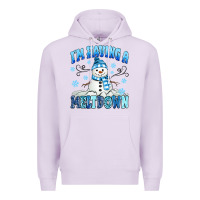Lilac i'm having a meltdown Premium Hoodie - MaliasSmallBusiness