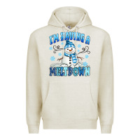 Oatmeal Heather i'm having a meltdown Premium Hoodie - MaliasSmallBusiness