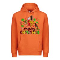 Carrot merry christmas hair Premium Hoodie - MaliasSmallBusiness