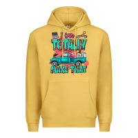 Antique Gold I can totally make that with truck Premium Hoodie - MaliasSmallBusiness