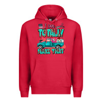 Cardinal I can totally make that with truck Premium Hoodie - MaliasSmallBusiness