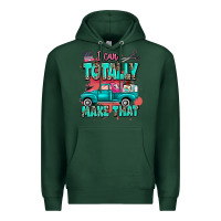 Sports Green I can totally make that with truck Premium Hoodie - MaliasSmallBusiness