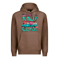 Chestnut I can totally make that with truck Premium Hoodie - MaliasSmallBusiness