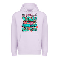 Lilac I can totally make that with truck Premium Hoodie - MaliasSmallBusiness