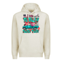 Oatmeal Heather I can totally make that with truck Premium Hoodie - MaliasSmallBusiness
