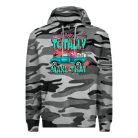 Slate Camo I can totally make that with truck Premium Hoodie - MaliasSmallBusiness