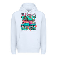 White I can totally make that with truck Premium Hoodie - MaliasSmallBusiness