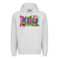 Dove Grey Small business badass Premium Hoodie - MaliasSmallBusiness