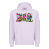 Lilac Small business badass Premium Hoodie - MaliasSmallBusiness