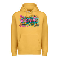 Mustard Small business badass Premium Hoodie - MaliasSmallBusiness