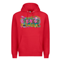 Red Small business badass Premium Hoodie - MaliasSmallBusiness