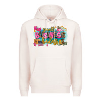 Pale Pink Small business badass Premium Hoodie - MaliasSmallBusiness