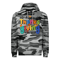 Slate Camo enter his gates with thanksgiving psalm 100 4 Premium Hoodie - MaliasSmallBusiness