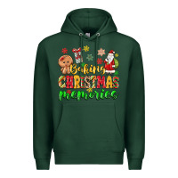 Sports Green baking christmas memories Premium Hoodie - MaliasSmallBusiness