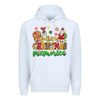 White baking christmas memories Premium Hoodie - MaliasSmallBusiness