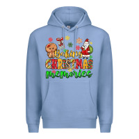 Colony Blue baking christmas memories Premium Hoodie - MaliasSmallBusiness