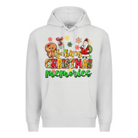 Dove Grey baking christmas memories Premium Hoodie - MaliasSmallBusiness