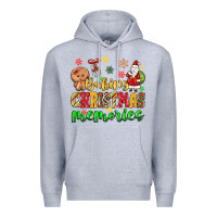 Heather Grey baking christmas memories Premium Hoodie - MaliasSmallBusiness