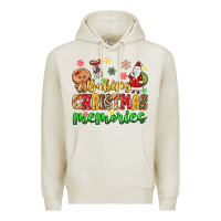 Oatmeal Heather baking christmas memories Premium Hoodie - MaliasSmallBusiness