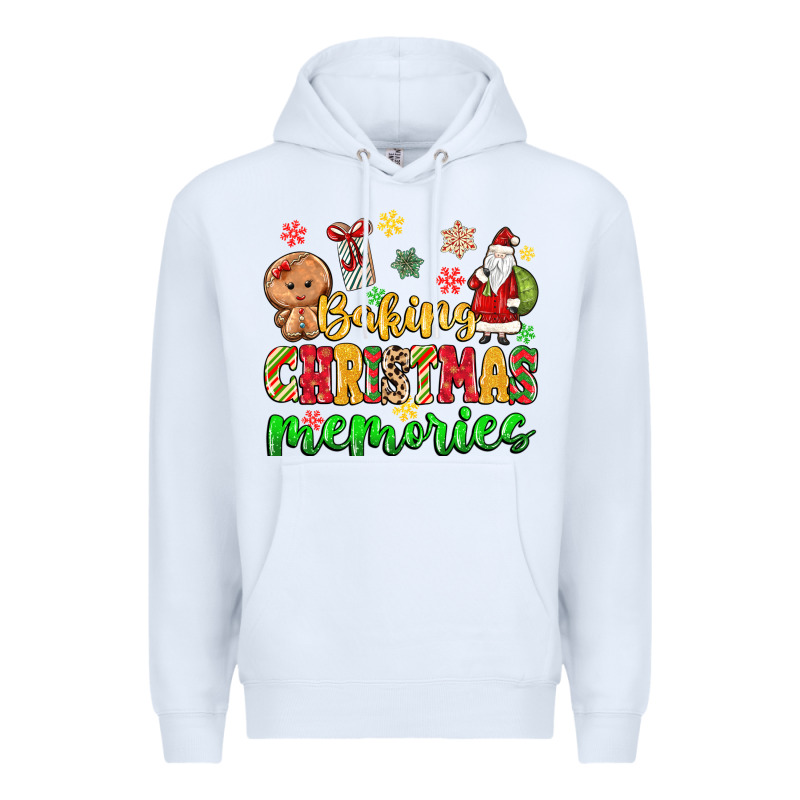 Baking Christmas Memories Premium Hoodie by MaliasSmallBusiness | Teevron