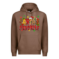 Chestnut santa's favorite Premium Hoodie - MaliasSmallBusiness