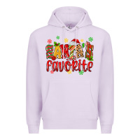 Lilac santa's favorite Premium Hoodie - MaliasSmallBusiness