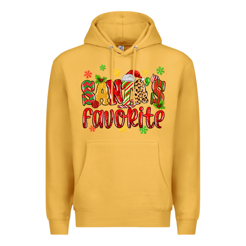 Santa's Favorite Premium Hoodie by MaliasSmallBusiness | Teevron