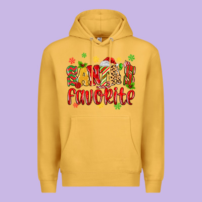 Premium Hoodie santa's favorite