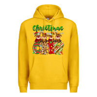 Lemon christmas crew  deer Premium Hoodie - MaliasSmallBusiness