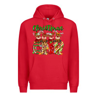 Red christmas crew  deer Premium Hoodie - MaliasSmallBusiness