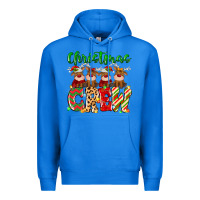 True Royal christmas crew  deer Premium Hoodie - MaliasSmallBusiness