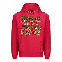 Cardinal christmas crew  deer Premium Hoodie - MaliasSmallBusiness